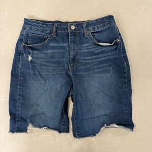 Time and Tru High Rise Denim Shorts